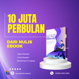10 juta per bulan dari nulis ebook