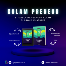 Ebook Kolam Preneur Strategi Membangun Kolam di Group Whatsapp